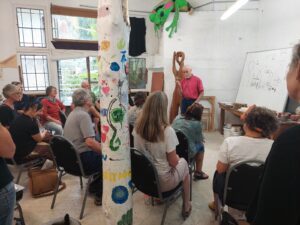 Pottery club discussion